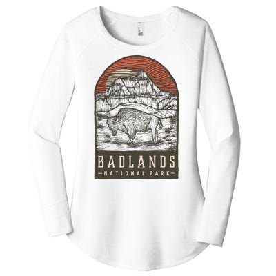 Badlands National Park Women's Perfect Tri Tunic Long Sleeve Shirt