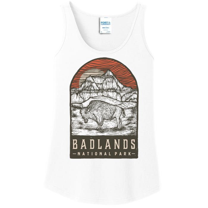 Badlands National Park Ladies Essential Tank