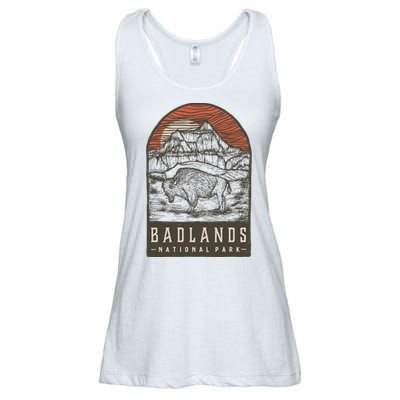 Badlands National Park Ladies Essential Flowy Tank