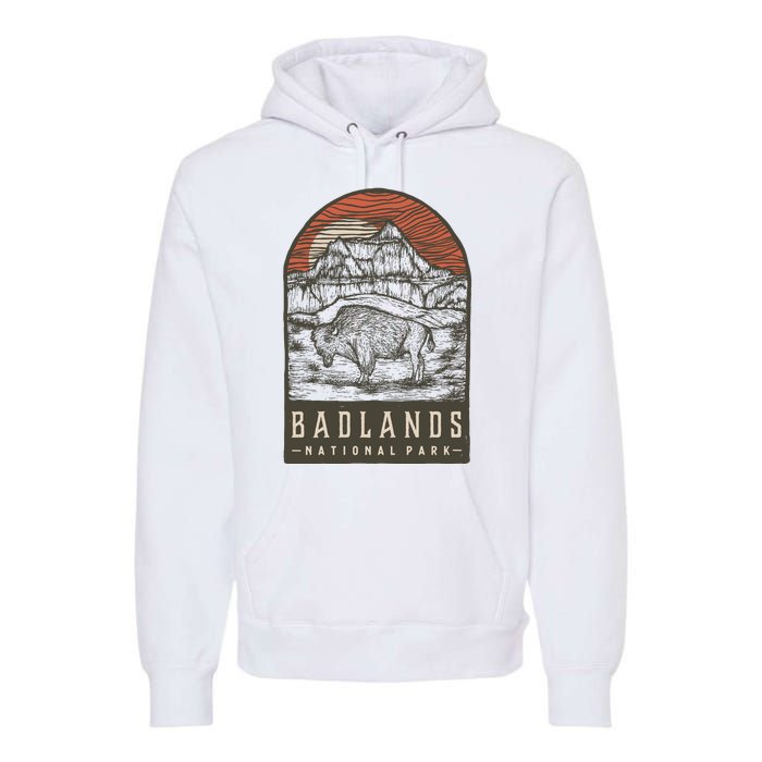 Badlands National Park Premium Hoodie