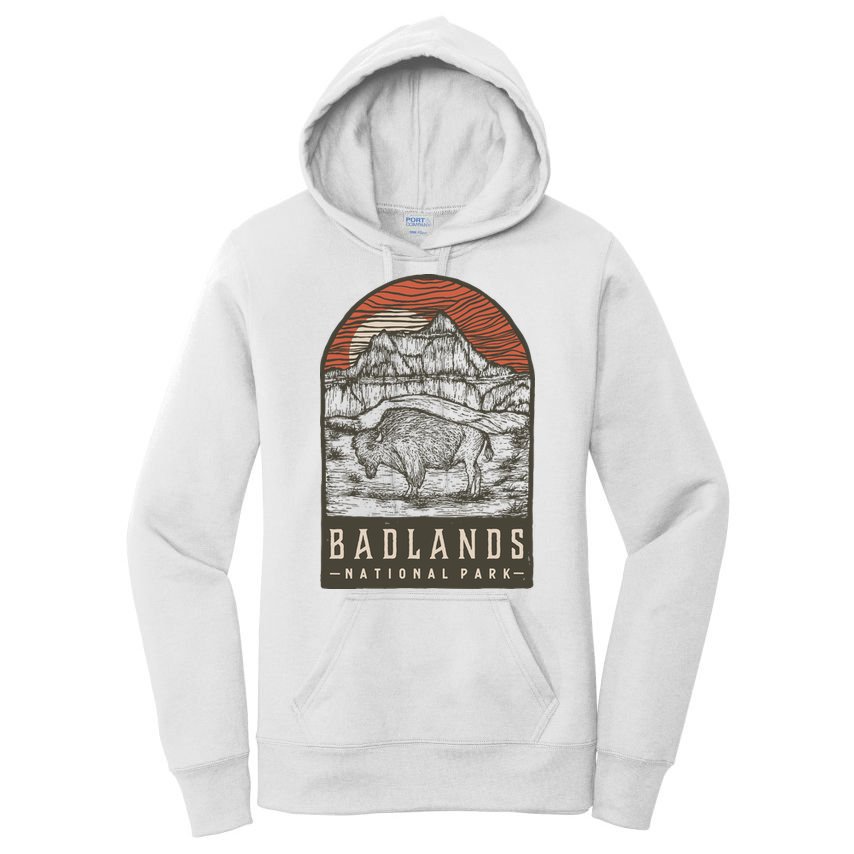 Badlands National Park Women's Pullover Hoodie