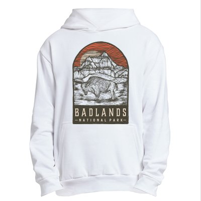 Badlands National Park Urban Pullover Hoodie