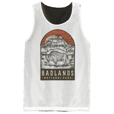 Badlands National Park Mesh Reversible Basketball Jersey Tank