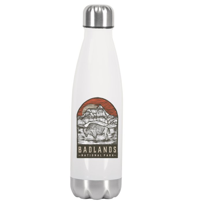 Badlands National Park Stainless Steel Insulated Water Bottle