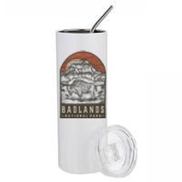 Badlands National Park Stainless Steel Tumbler