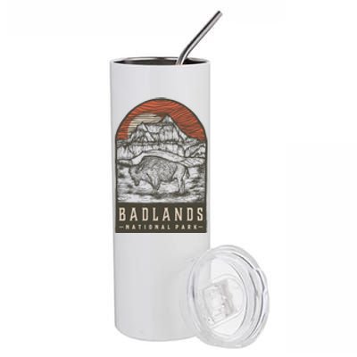 Badlands National Park Stainless Steel Tumbler