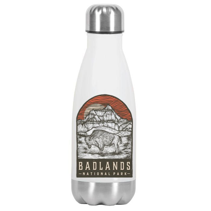 Badlands National Park Stainless Steel Insulated Water Bottle