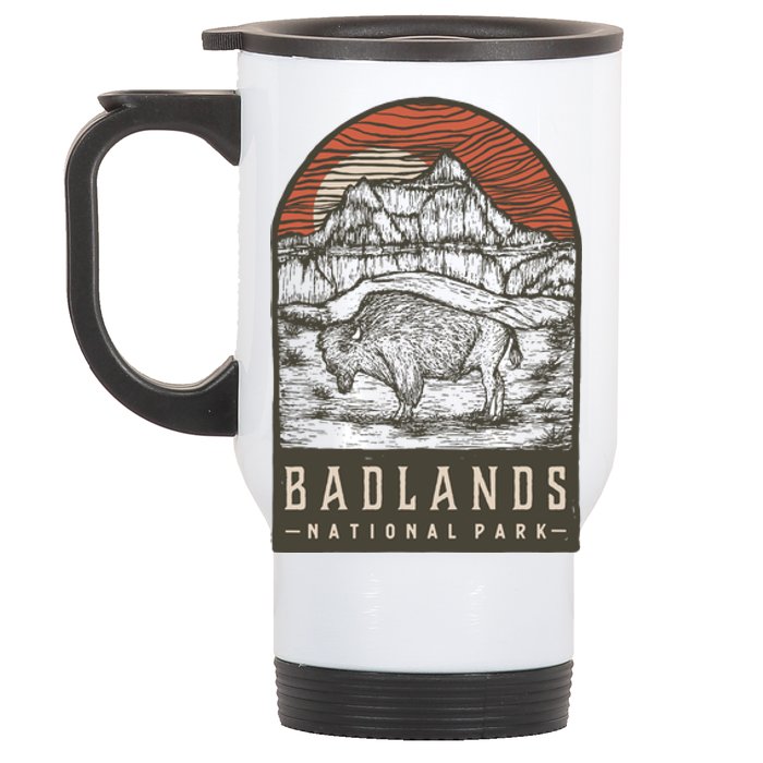 Badlands National Park Stainless Steel Travel Mug