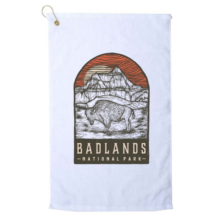 Badlands National Park Platinum Collection Golf Towel