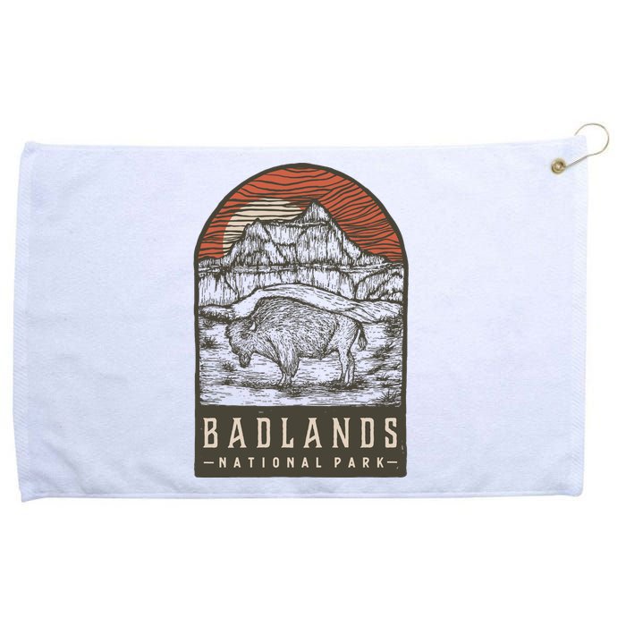 Badlands National Park Grommeted Golf Towel