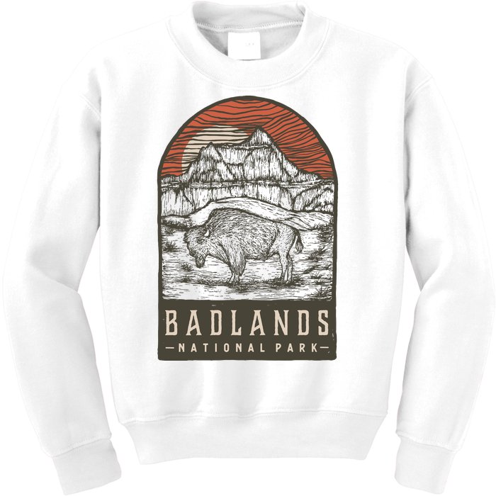 Badlands National Park Kids Sweatshirt