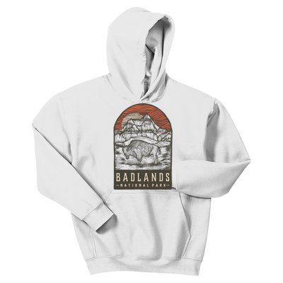 Badlands National Park Kids Hoodie