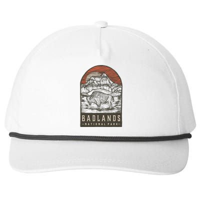 Badlands National Park Snapback Five-Panel Rope Hat