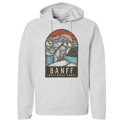 Banff National Park Performance Fleece Hoodie