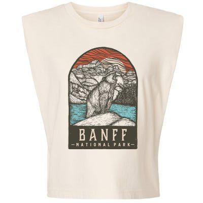 Banff National Park Garment-Dyed Women's Muscle Tee