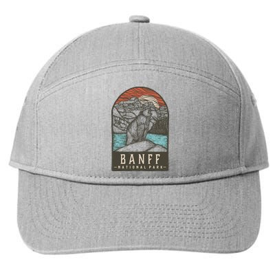 Banff National Park 7-Panel Snapback Hat