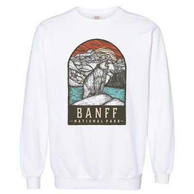 Banff National Park Garment-Dyed Sweatshirt