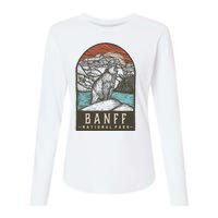 Banff National Park Womens Cotton Relaxed Long Sleeve T-Shirt