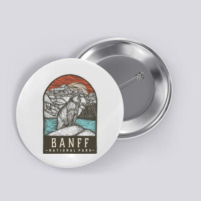 Banff National Park Button