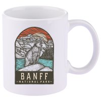 Banff National Park 11oz C Handle Ceramic Mug