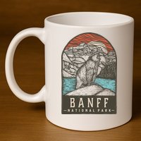 Banff National Park 11oz C Handle Ceramic Mug