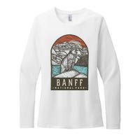 Banff National Park Womens CVC Long Sleeve Shirt