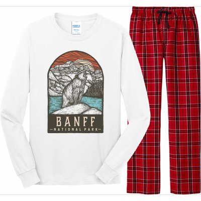 Banff National Park Long Sleeve Pajama Set