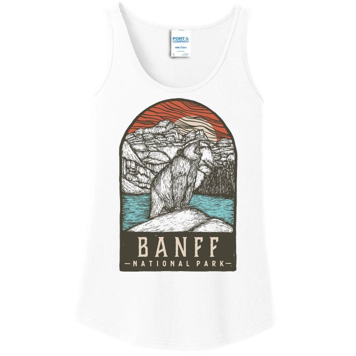 Banff National Park Ladies Essential Tank