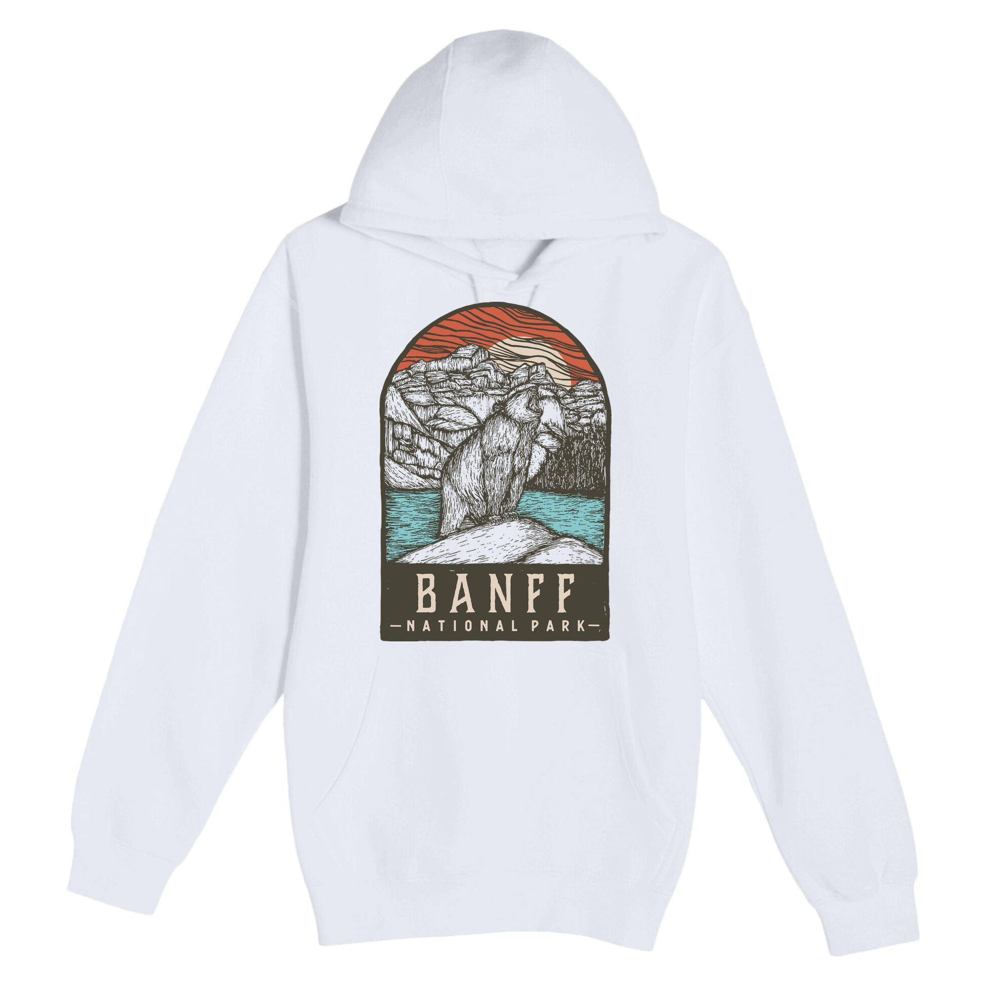 Banff National Park Premium Pullover Hoodie