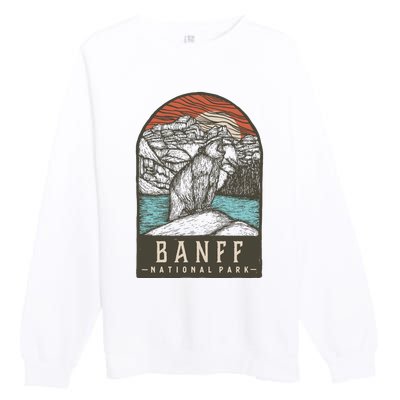 Banff National Park Premium Crewneck Sweatshirt