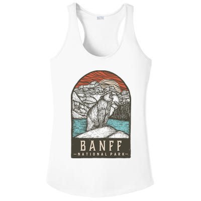 Banff National Park Ladies PosiCharge Competitor Racerback Tank