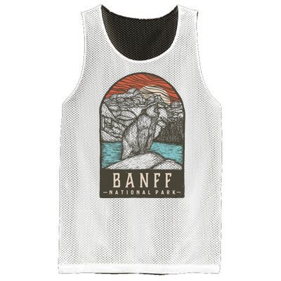 Banff National Park Mesh Reversible Basketball Jersey Tank