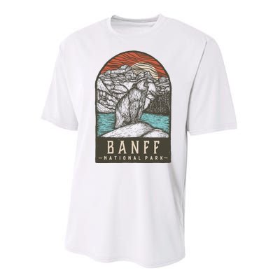 Banff National Park Performance Sprint T-Shirt