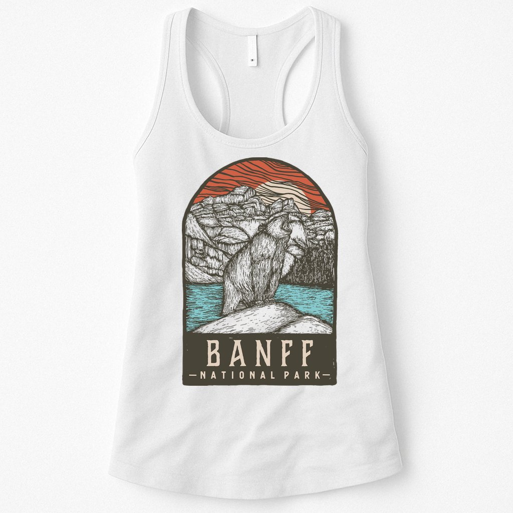 Banff National Park Womens Tank Top