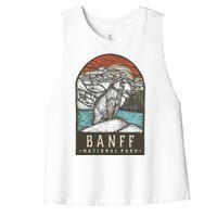 Banff National Park Women's Racerback Cropped Tank