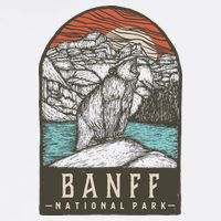 Banff National Park Baby Bodysuit