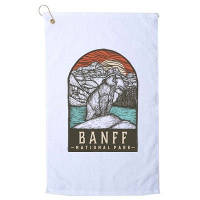 Banff National Park Platinum Collection Golf Towel