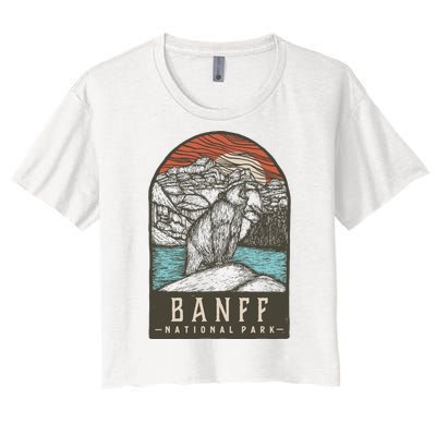 Banff National Park Women's Crop Top Tee