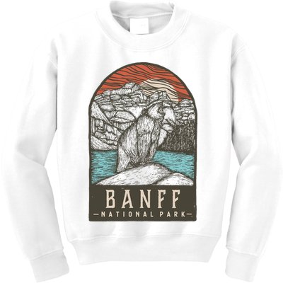 Banff National Park Kids Sweatshirt