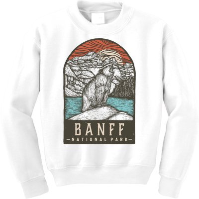 Banff National Park Kids Sweatshirt