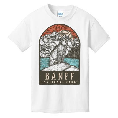 Banff National Park Kids T-Shirt