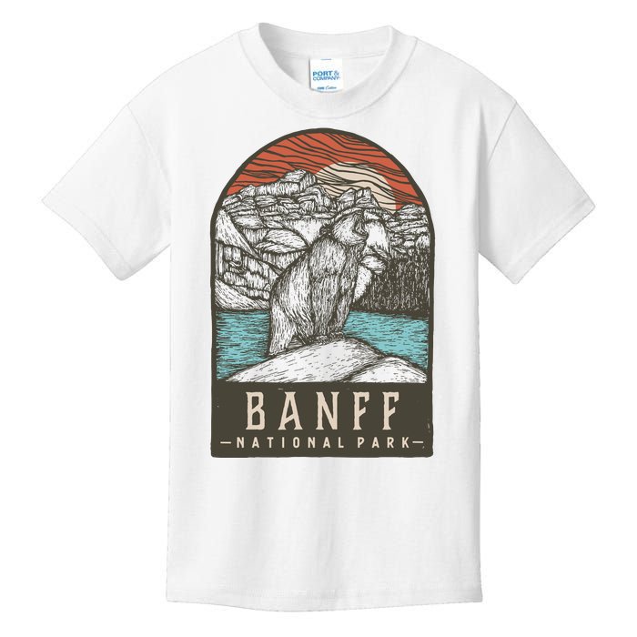 Banff National Park Kids T-Shirt