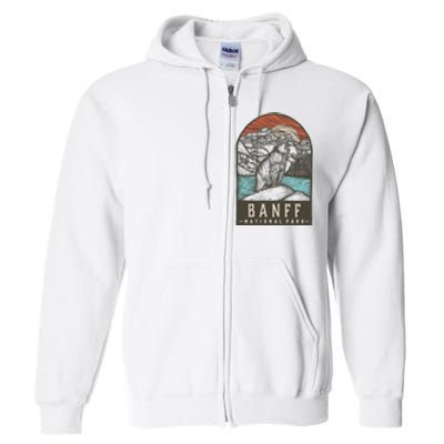 Banff National Park Full Zip Hoodie