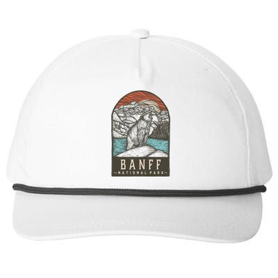 Banff National Park Snapback Five-Panel Rope Hat