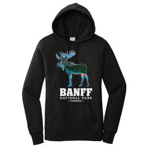 Banff National Park Canada Moose Lake Louise Souvenir Women's Pullover Hoodie