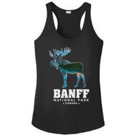 Banff National Park Canada Moose Lake Louise Souvenir Ladies PosiCharge Competitor Racerback Tank