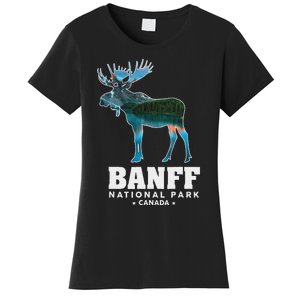 Banff National Park Canada Moose Lake Louise Souvenir Women's T-Shirt