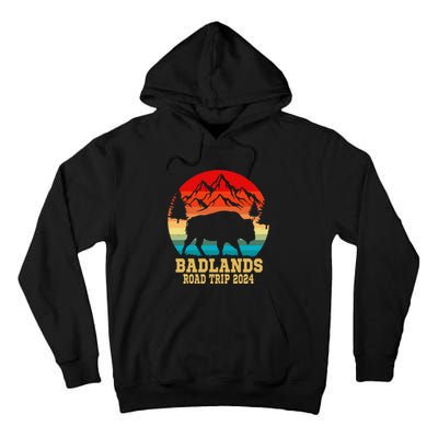 Badlands National Park South Dakota Buffalo Bison Road Trip Tall Hoodie