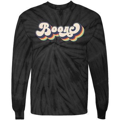 Boone Name Personalized Surname First Name Boone Tie-Dye Long Sleeve Shirt