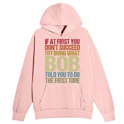 BOB Name Personalized Birthday Funny Christmas Joke Urban Pullover Hoodie